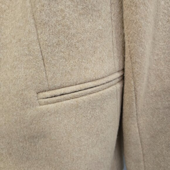 NWT Talbots 100% Camel Hair suit with skirt, size 4P - Picture 5 of 15